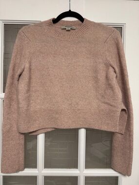 AllSaints Blush Pink Crewneck Sweater